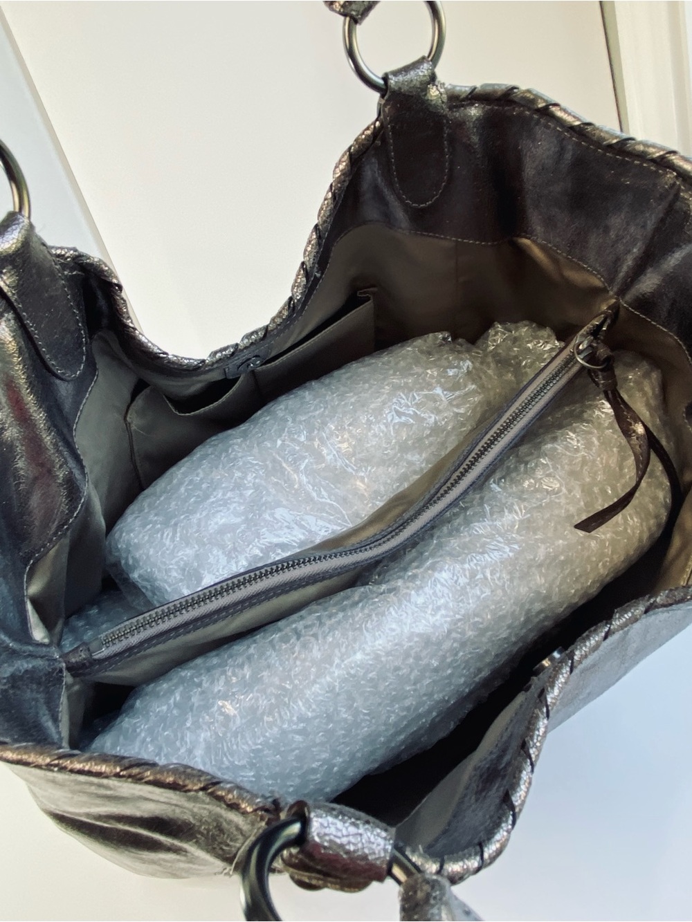 Coach XL Dylan Tote – Limited Edition Metallic Whipstitch - Picture 15 of 16